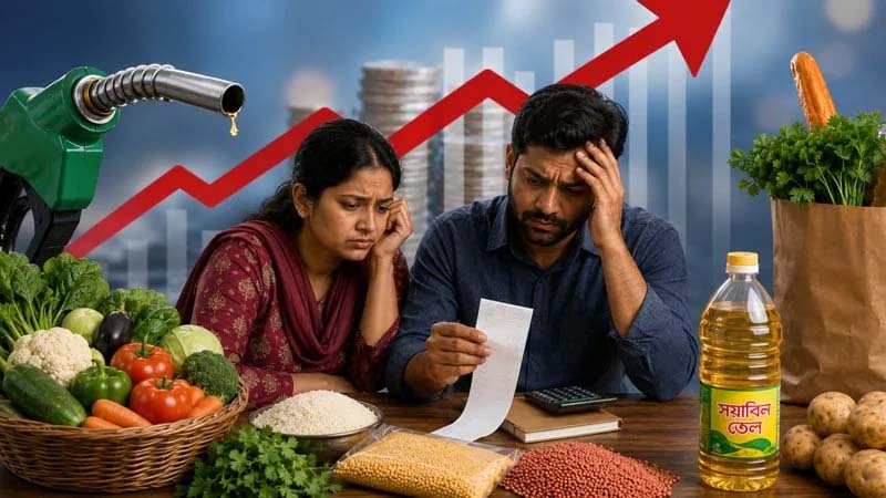 স্বস্তি নেই বাজারে