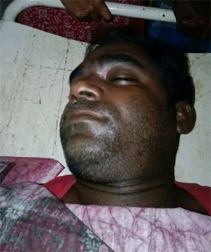 পেট্রোল পাম্পে বিদ্যুৎস্পৃষ্ট হয়ে টিপার চালকের মৃত্যু