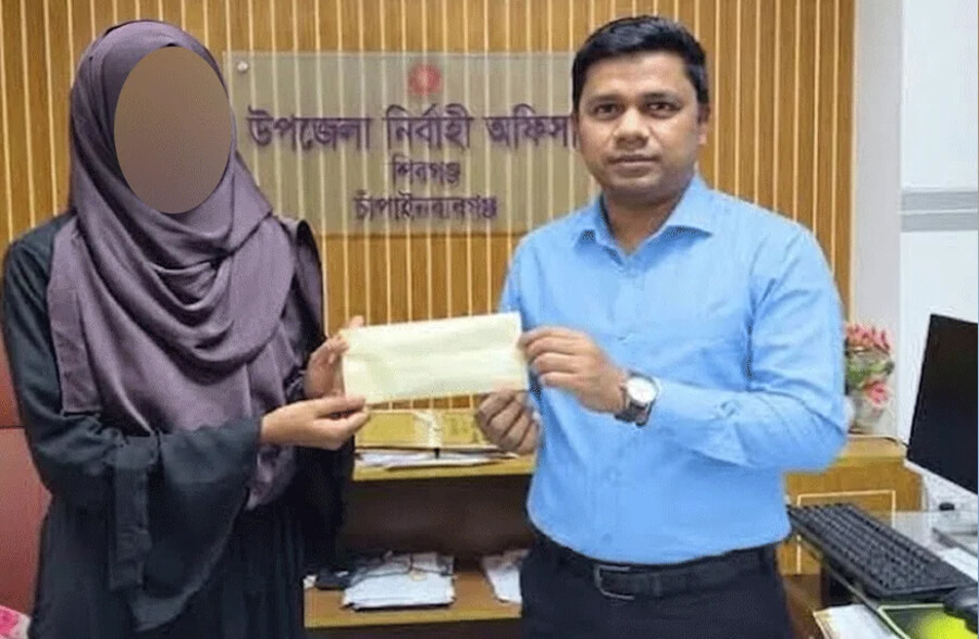 বিয়ে করতে চান না ষষ্ঠ শ্রেণির ছাত্রী, ইউএনওর কাছে এসে পেলেন পড়াশোনার দায়িত্ব