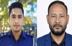 কালীগঞ্জে কাভার্ডভ্যানের চাপায় এসআই ও বিএনপি নেতা নিহত, আহত ২