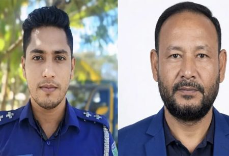 কালীগঞ্জে কাভার্ডভ্যানের চাপায় এসআই ও বিএনপি নেতা নিহত, আহত ২